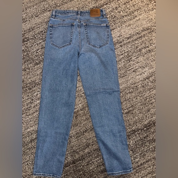 FAHERTY BLUE JEANS ORGANIC COTTON PANTS SIZE 27 STRAIGHT LEG - Picture 8 of 11